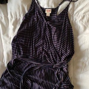 Spaghetti strap romper